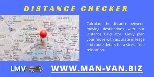 Calculate the distance between moving destinations